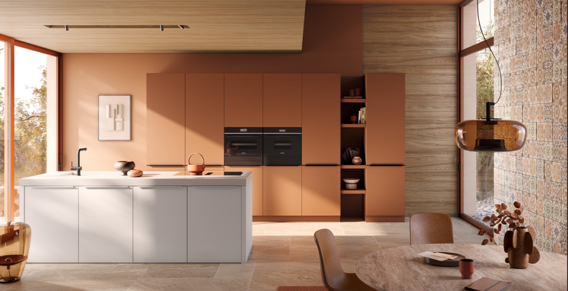 AV 6000 NCS Terracota | AV 2135 blanco cristalino